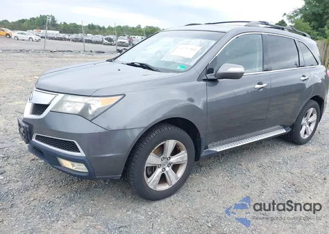 2010 Acura Mdx Technology Package from USA, damaged, VIN 2HNYD2H41AH515140